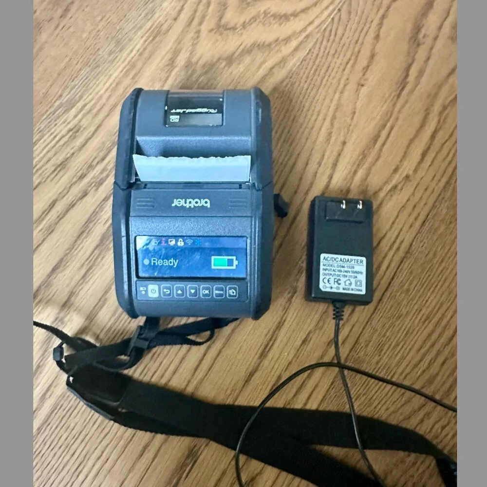Brother RuggedJet RJ-3150 Mobile Thermal Printer, Used